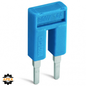 WAGO | 2000-402/000-006 | PUSH-IN TYPE JUMPER BAR; INSULATED