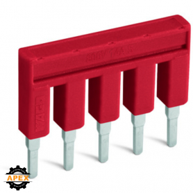 WAGO | 2000-410/000-005 | PUSH-IN TYPE JUMPER BAR; INSULATED