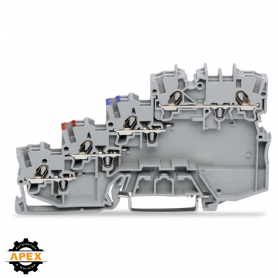 WAGO | 2000-5410 | 4-CONDUCTOR SENSOR TERMINAL BLOCK; FOR PN