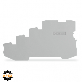 WAGO | 2000-5491 | END AND INTERMEDIATE PLATE; 1 MM THICK; F