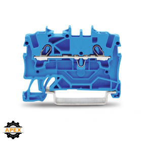 WAGO | 2001-1204 | 2-CONDUCTOR THROUGH TERMINAL BLOCK; 1.5 M