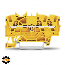 WAGO | 2001-1306 | 3-CONDUCTOR THROUGH TERMINAL BLOCK; 1.5 M
