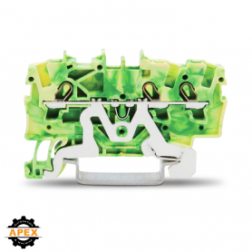 WAGO | 2001-1307 | 3-CONDUCTOR GROUND TERMINAL BLOCK; 1.5 MM