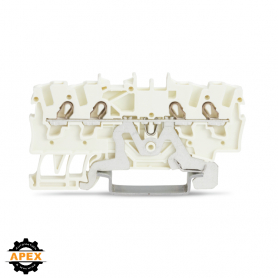 WAGO | 2001-1408 | 4-CONDUCTOR SHIELD TERMINAL BLOCK; 1.5 MM