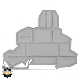 WAGO | 2002-1091 | END PLATE FOR FUSE TERMINAL BLOCKS; 2 MM