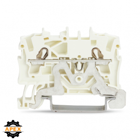 WAGO | 2002-1208 | 2-CONDUCTOR SHIELD TERMINAL BLOCK; 2.5 MM