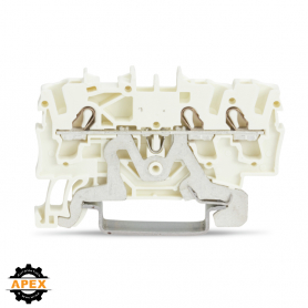 WAGO | 2002-1308 | 3-CONDUCTOR SHIELD TERMINAL BLOCK; 2.5 MM