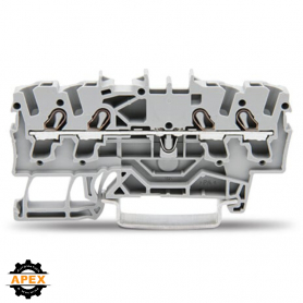 WAGO | 2002-1401/000-014 | 4-CONDUCTOR THROUGH TERMINAL BLOC
