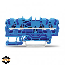 WAGO | 2002-1404 | 4-CONDUCTOR THROUGH TERMINAL BLOCK; 2.5 M