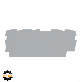 WAGO | 2002-1491 | END AND INTERMEDIATE PLATE; 0.8 MM THICK;