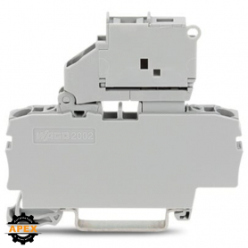 WAGO | 2002-1614 | 2-CONDUCTOR FUSE TERMINAL BLOCK, WITH PIV