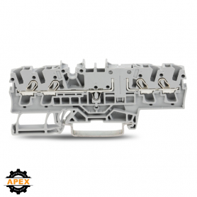 WAGO | 2002-1801 | 4-CONDUCTOR THROUGH TERMINAL BLOCK; 2.5 M