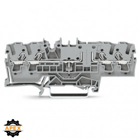 WAGO | 2002-1861 | 4-CONDUCTOR CARRIER TERMINAL BLOCK; FOR D