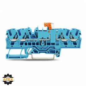 WAGO | 2002-1874 | 4-CONDUCTOR DISCONNECT/TEST TERMINAL BLOC