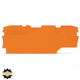 WAGO | 2002-1992 | END AND INTERMEDIATE PLATE; 1 MM THICK; O
