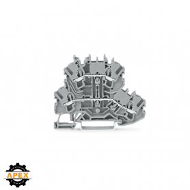 WAGO | 2002-2201 | DOUBLE-DECK TERMINAL BLOCK; THROUGH/THROU