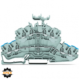 WAGO | 2002-2432 | 4-CONDUCTOR DOUBLE DECK TERMINAL BLOCK; T