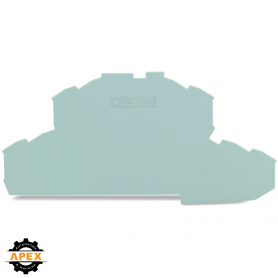 WAGO | 2002-2491 | END AND INTERMEDIATE PLATE; 0.8 MM THICK;
