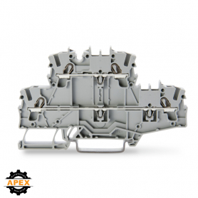 WAGO | 2002-2701 | DOUBLE-DECK TERMINAL BLOCK; THROUGH/THROU