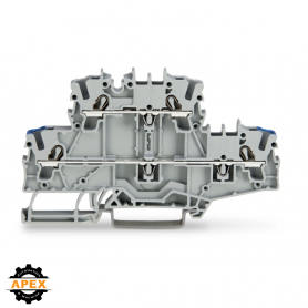 WAGO | 2002-2702 | DOUBLE-DECK TERMINAL BLOCK; THROUGH/THROU
