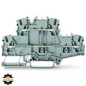WAGO | 2002-2703 | DOUBLE-DECK TERMINAL BLOCK; THROUGH/THROU