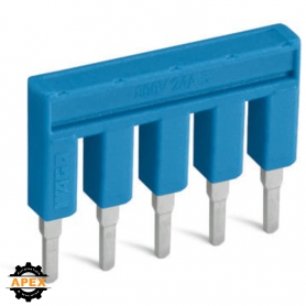 WAGO | 2002-408/000-006 | PUSH-IN TYPE JUMPER BAR; INSULATED