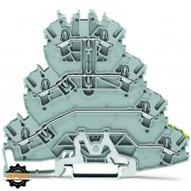 WAGO | 2002-4127 | QUADRUPLE-DECK RAIL-MOUNTED TERMINAL BLOC