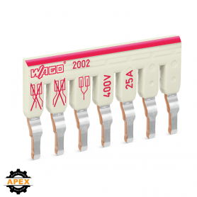 WAGO | 2002-477 | STAGGERED JUMPER; INSULATED; 7-WAY; NOMINA