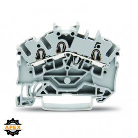 WAGO | 2002-6301 | 3-CONDUCTOR THROUGH TERMINAL BLOCK; 2.5 M