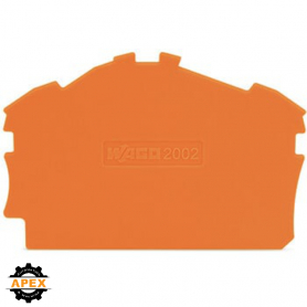 WAGO | 2002-6392 | END AND INTERMEDIATE PLATE; 0.8 MM THICK;