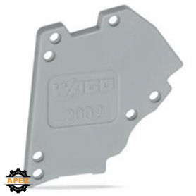 WAGO | 2002-641 | END PLATE; FOR MODULAR TOPJOB&reg;S TEST PLUG