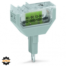 WAGO | 2002-880/1000-542 | LED MODULE; WITH RED LED; 10.4 MM