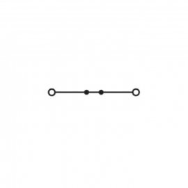 WAGO | 2004-1204 | 2-CONDUCTOR THROUGH TERMINAL BLOCK; 4 MM&sup2;