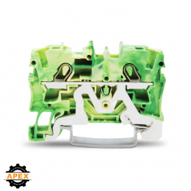 WAGO | 2004-1207 | 2-CONDUCTOR GROUND TERMINAL BLOCK; 4 MM&sup2;;
