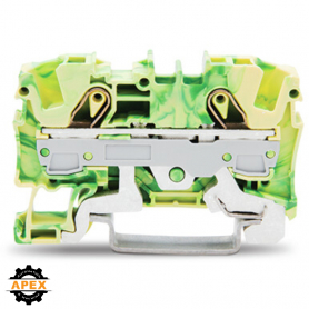 WAGO | 2006-1207 | 2-CONDUCTOR GROUND TERMINAL BLOCK; 6 MM&sup2;;