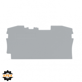 WAGO | 2006-1291 | END AND INTERMEDIATE PLATE; 1 MM THICK; G