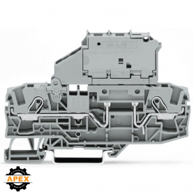 WAGO | 2006-1615 | 2-CONDUCTOR FUSE TERMINAL BLOCK; WITH PIV