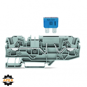 WAGO | 2006-1681 | 2-CONDUCTOR FUSE TERMINAL BLOCK; FOR AUTO