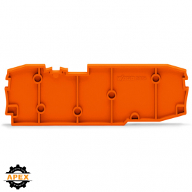 WAGO | 2006-1696 | INTERMEDIATE PLATE; 2.9 MM WIDE; ORANGE