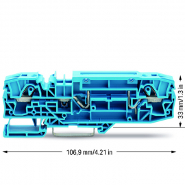 WAGO | 2006-8664 | 2-CONDUCTOR CARRIER TERMINAL BLOCK; WITH