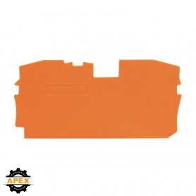 WAGO | 2010-1292 | END AND INTERMEDIATE PLATE; 1 MM THICK; O