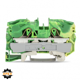 WAGO | 2016-1207 | 2-CONDUCTOR GROUND TERMINAL BLOCK; 16 MM&sup2;