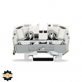WAGO | 2016-1208 | 2-CONDUCTOR SHIELD TERMINAL BLOCK; 16 MM&sup2;