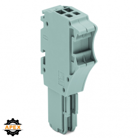 WAGO | 2020-102 | 1-CONDUCTOR FEMALE PLUG; 1.5 MM&sup2;; 2-POLE;