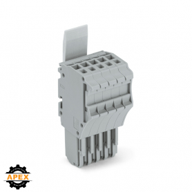 WAGO | 2020-105/124-000 | 1-CONDUCTOR FEMALE PLUG; LOCKING L