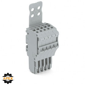 WAGO | 2020-105/133-000 | 1-CONDUCTOR FEMALE PLUG; STRAIN RE
