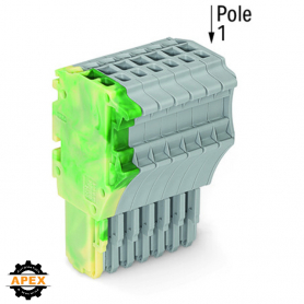 WAGO | 2020-108/000-037 | 1-CONDUCTOR FEMALE PLUG; 1.5 MM&sup2;;