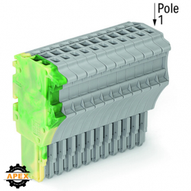 WAGO | 2020-114/000-037 | 1-CONDUCTOR FEMALE PLUG; 1.5 MM&sup2;;