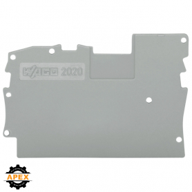 WAGO | 2020-1291 | END AND INTERMEDIATE PLATE; 1 MM THICK; G