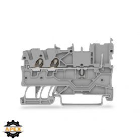 WAGO | 2020-1301 | 2-CONDUCTOR/1-PIN CARRIER TERMINAL BLOCK;